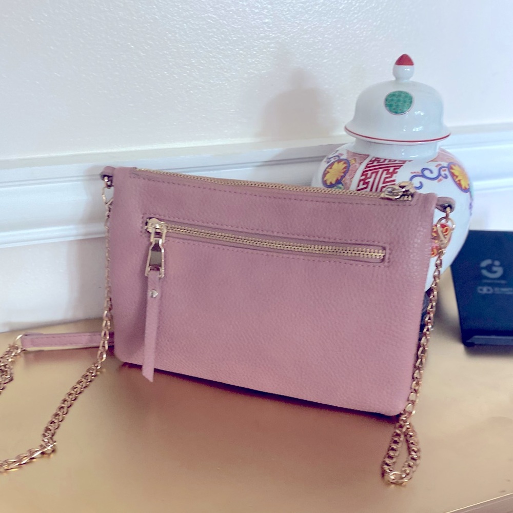 Madison West Rose gold purse